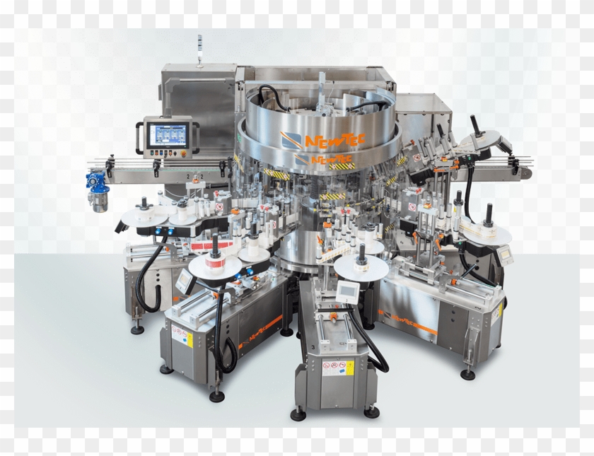 Modular Rotary Labelling - Machine Tool Clipart #932908