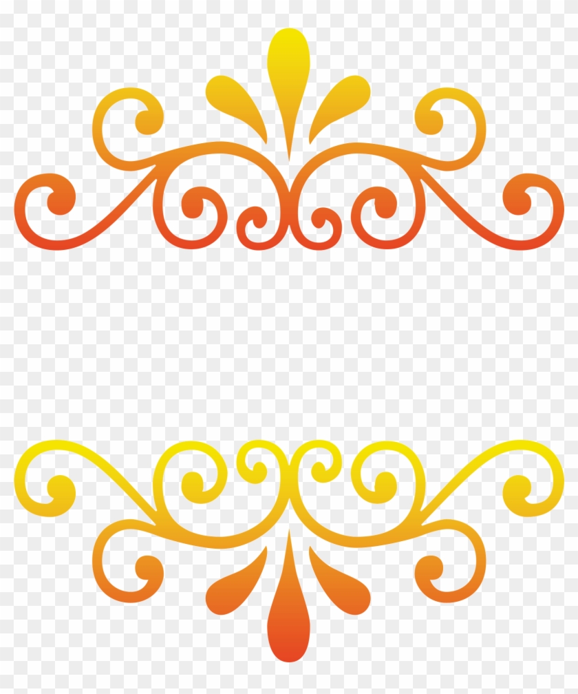 Gold Floral Frame Png - Transparent Background Frame Gold Png Clipart