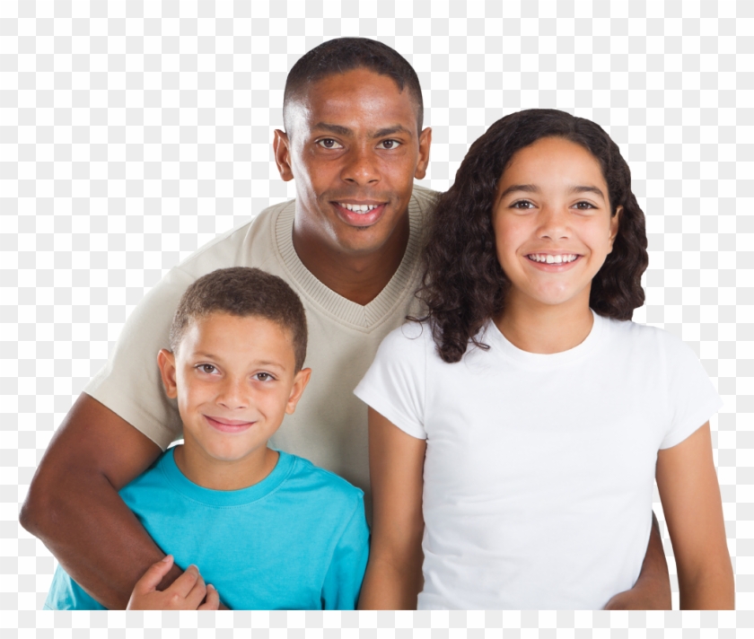 Dad And Kids Png Download Image - Dad And Child Png Clipart #933092