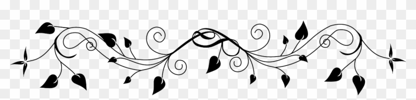 Image Black Leaf Border Png Animal Jam - Flowers Clip Art Black And White Border Png Transparent Png #933244