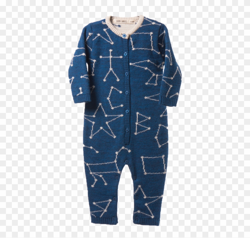 Bobo Choses Knitted Jumpsuit Constellation - Pajamas Clipart