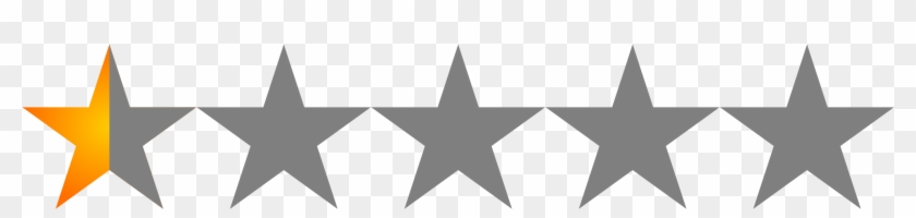 2000 X 411 57 - Five Stars White Transparent Clipart