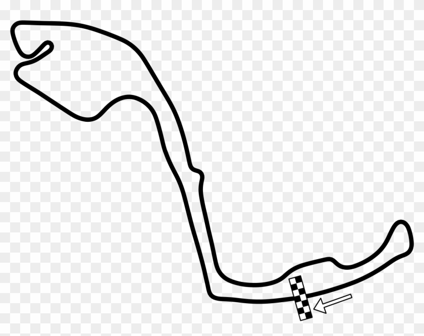 Circuit De Monaco - Monaco Gp Track Layout Original Clipart