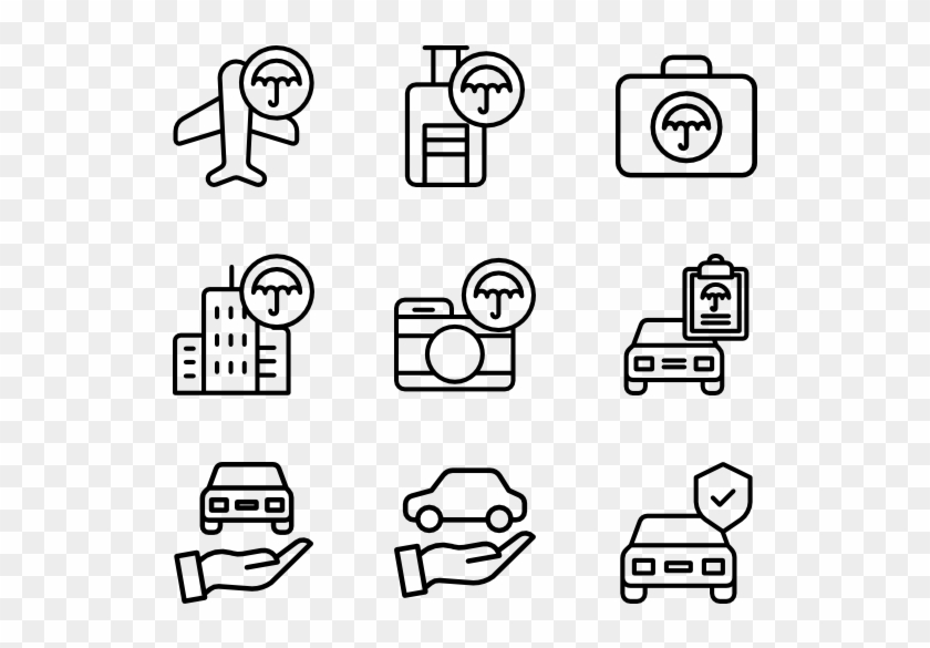 Insurance - Travel Icon Transparent Background Clipart