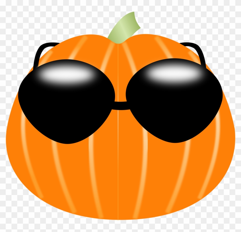 Clipart - Funny Pumpkin Clip Art - Png Download