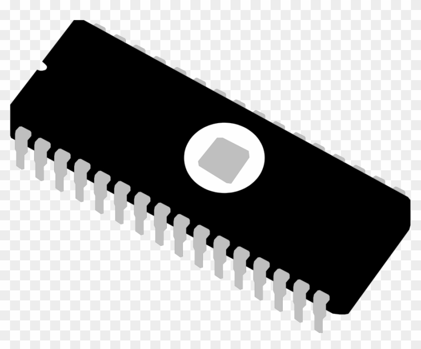 How To Set Use Eprom Chip Integrated Circuit Memory Clipart #933714