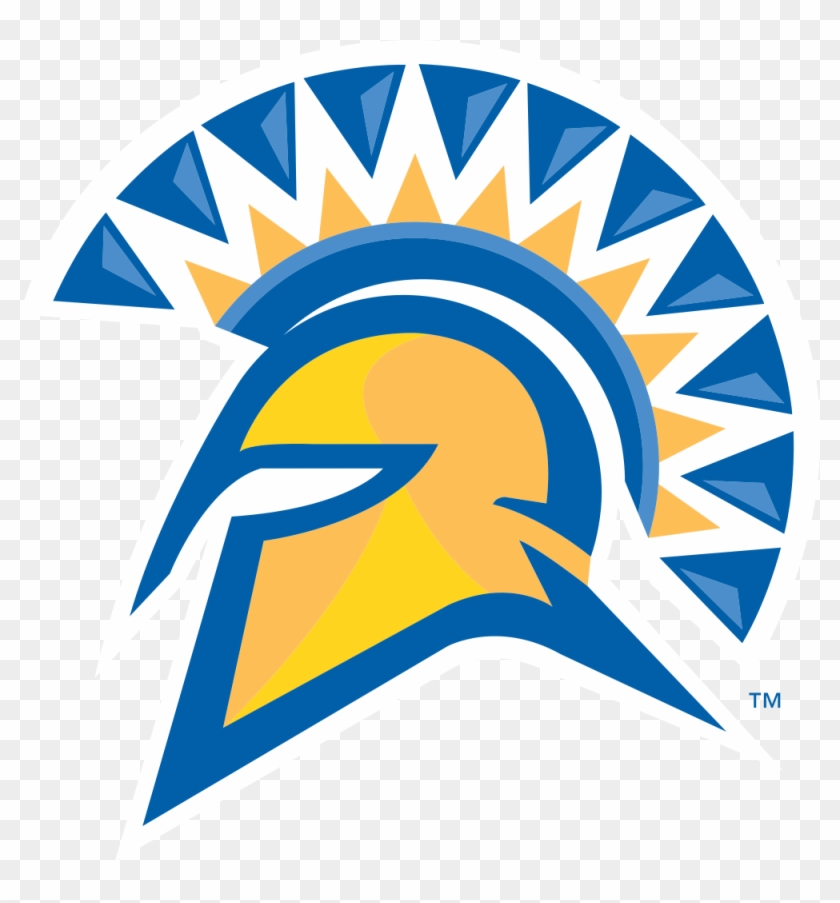 Spartan Head Clip Art - San Jose State Athletics Logo - Png Download