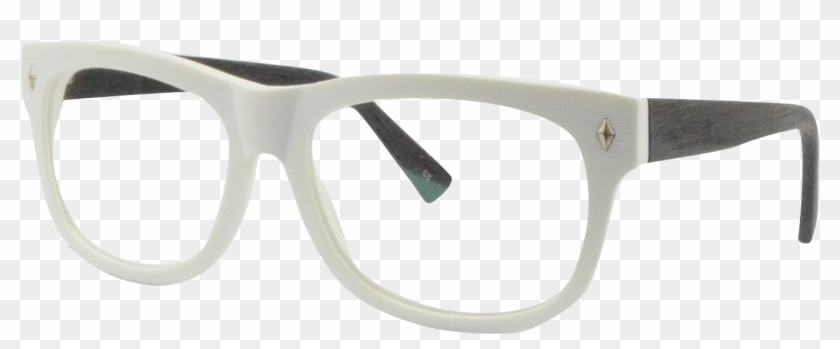White Glasses Frames - Plastic Clipart
