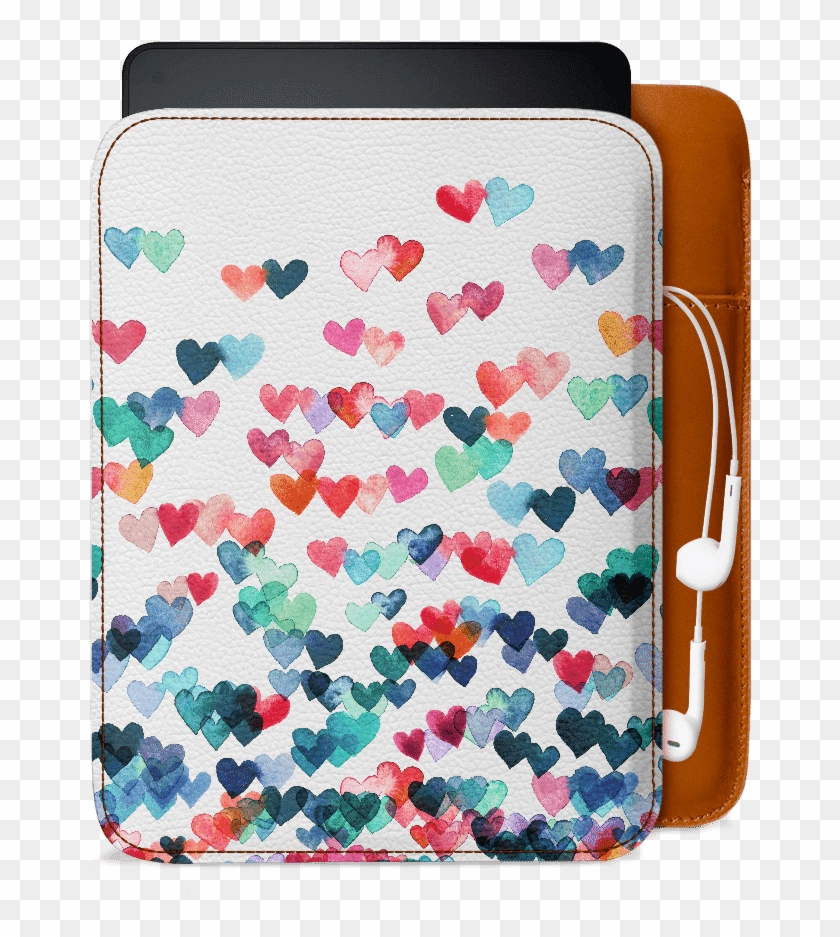 Dailyobjects Heart Connections Real Leather Sleeve - Background We Heart Clipart