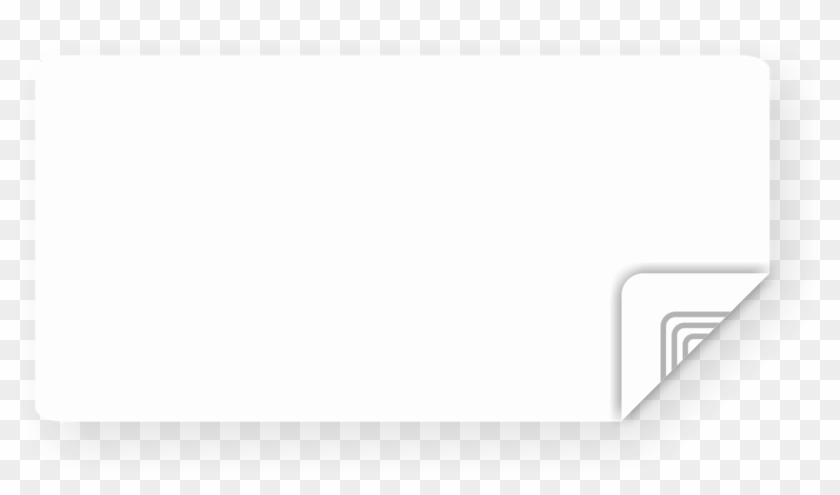 The Gallery For > White Rectangle Outline Png - Sticker Clipart