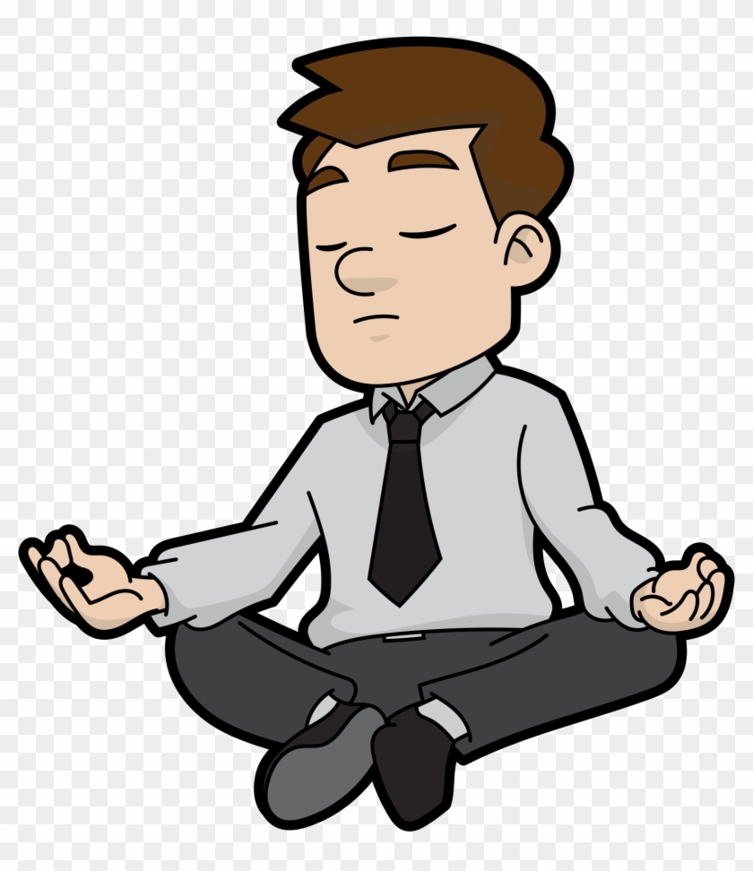 2000 X 2010 14 - Meditating Cartoon Clipart #935225