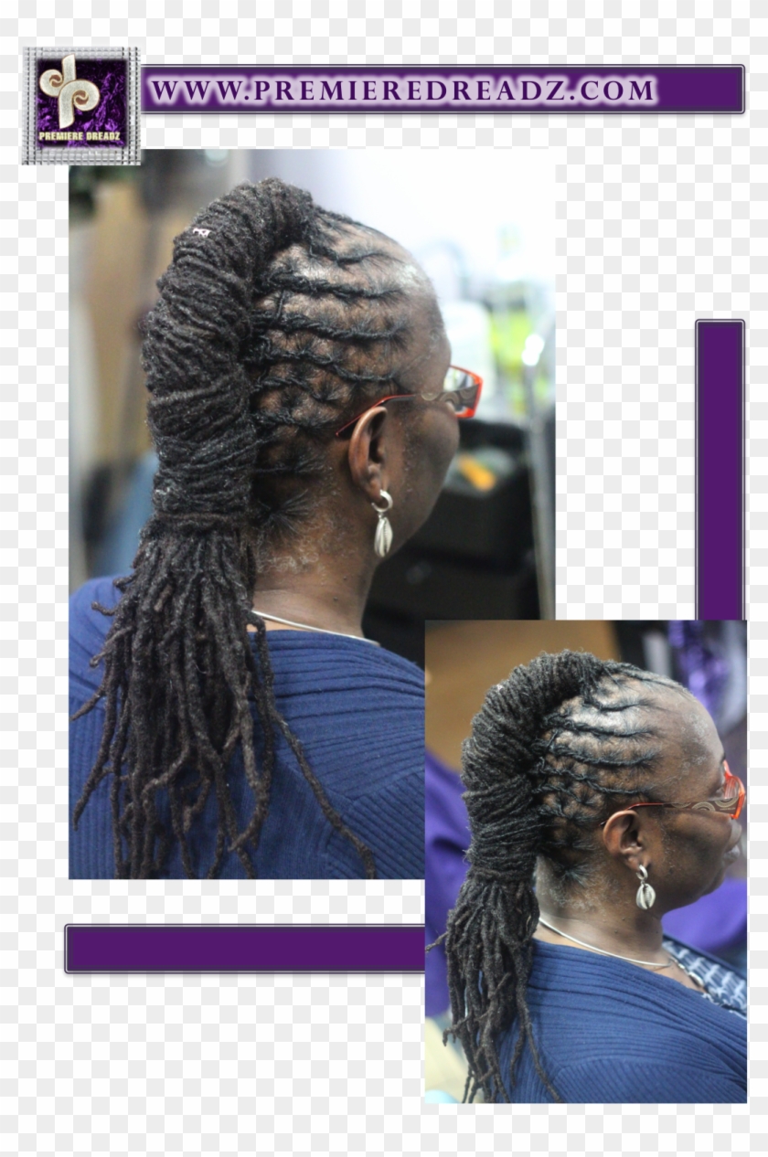 Dreadlock Styles For Women / Premiere Dreadz - Braid Clipart #935406