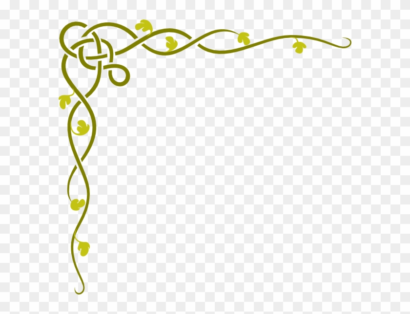 Elegant Corner Border Png Clipart