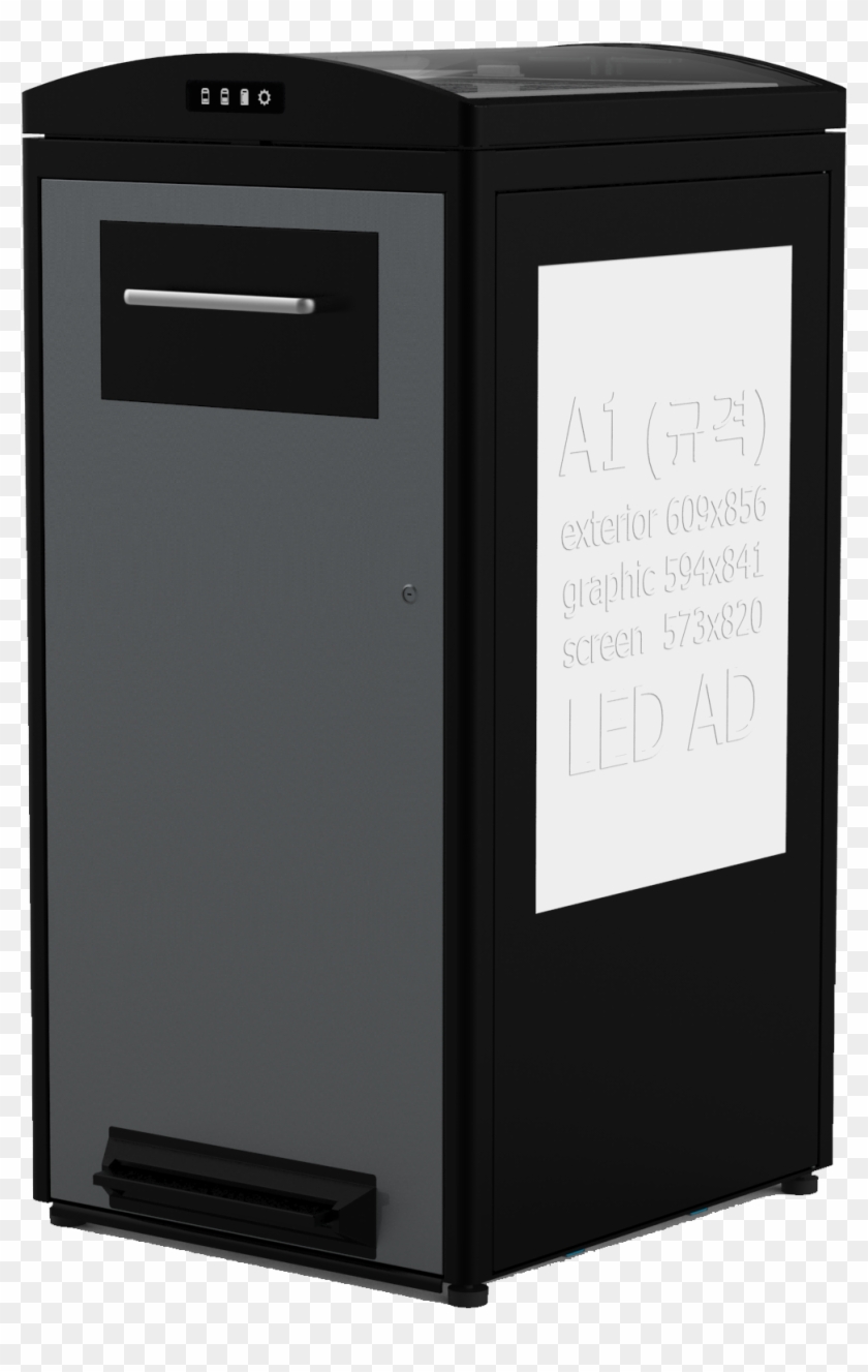 The Amount Of Waste Is Increasing Every Year, And So - Solar Powered Waste Compacting Bin Clipart
