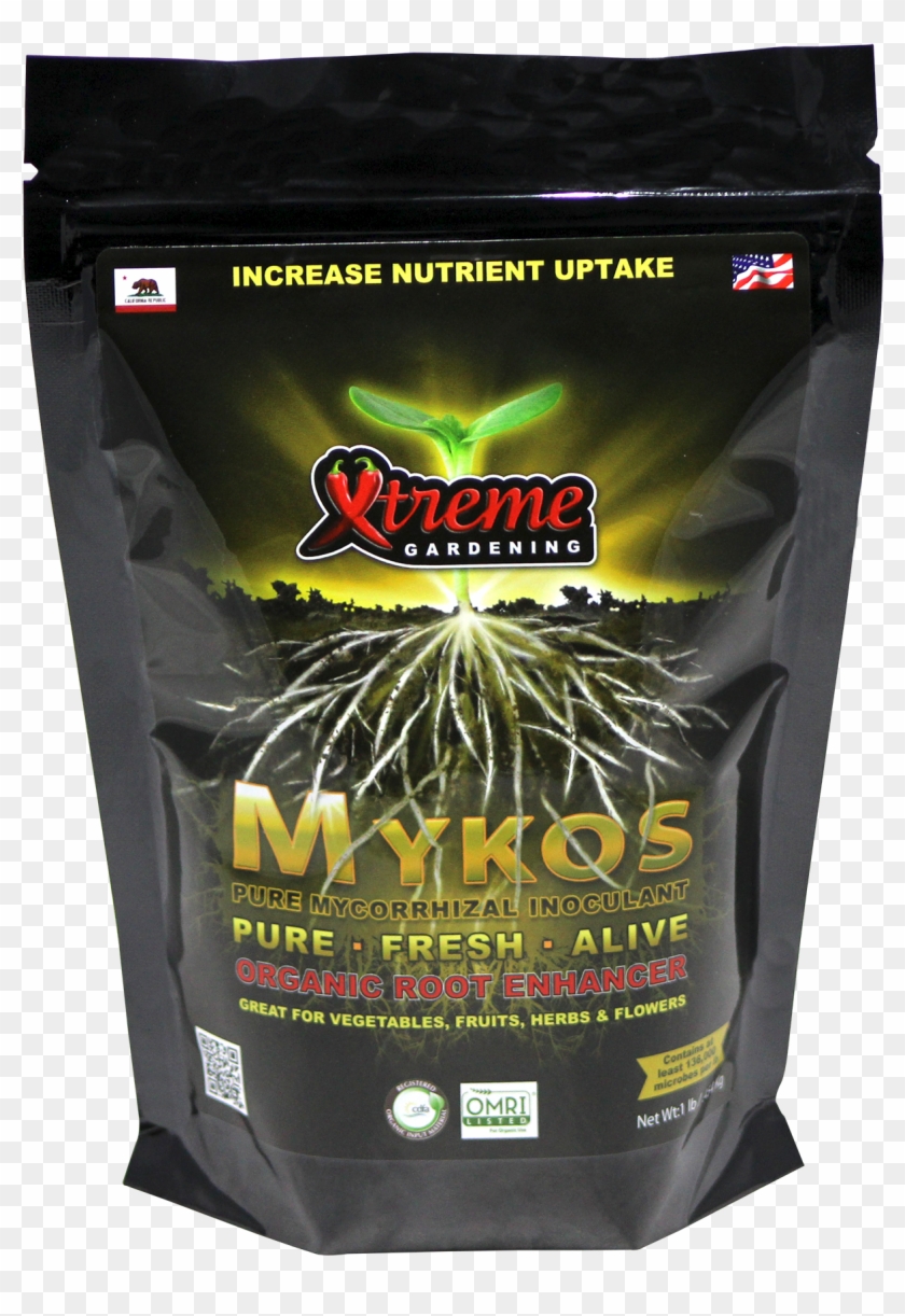 Mykos Pure Mycorrhizal Inoculant By Xtreme Gardening - Mykos Xtreme Gardening Clipart #935888