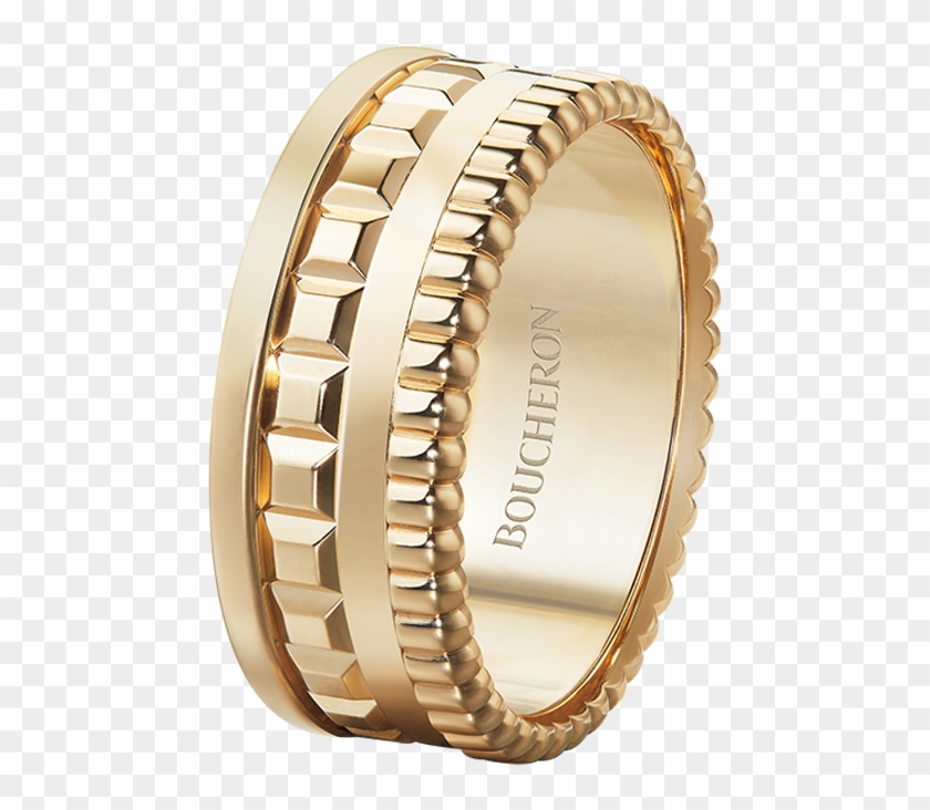 Quatre Radiant Edition Small Ring - دبل ذهب عريضة Clipart