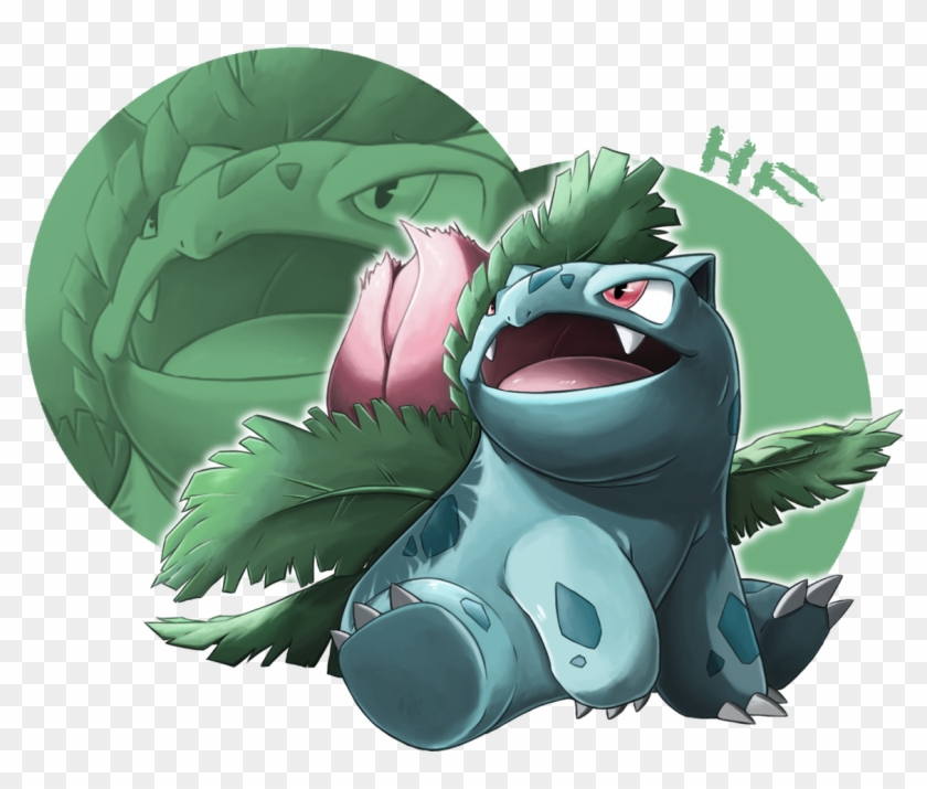 Ivysaur Bulbasaur Finally Evolvesyayyyyyy Big Surprise - Cartoon Clipart