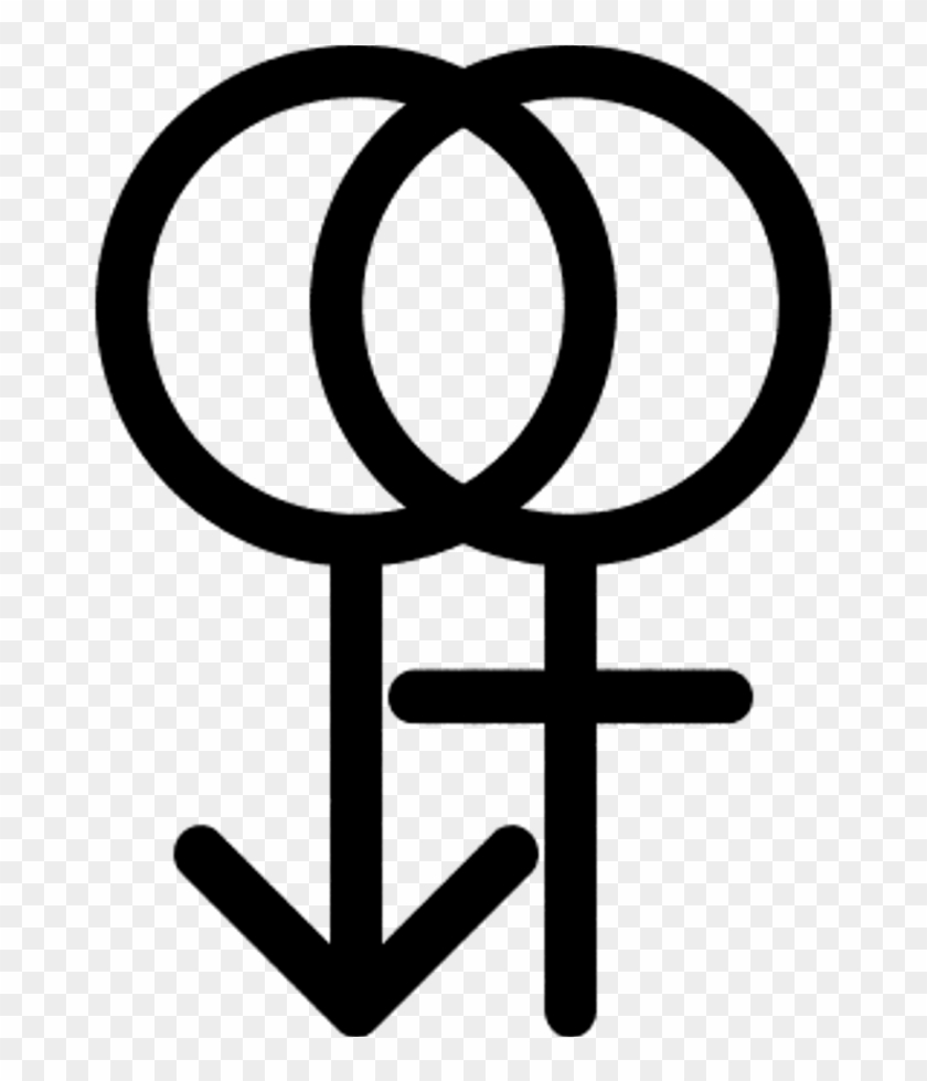 Woman Symbol Png - Gender Symbol For Lesbian Clipart #936200