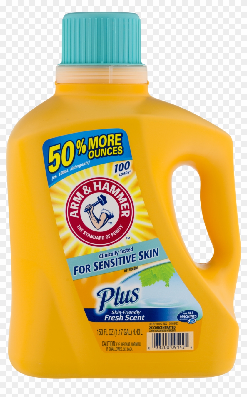 Arm & Hammer Ultra Laundry Detergent For Sensitive - Arm And Hammer Detergent Sensitive Skin Plus Scent Clipart #936300