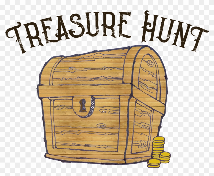 Chest Clipart Treasure Hunt - Plywood - Png Download