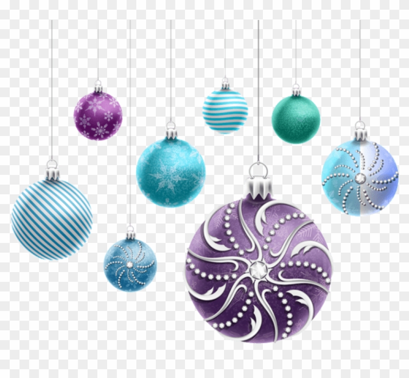 Free Png Beautiful Christmas Ornaments Png - Bolas De Navidad En Dibujo Clipart #936536