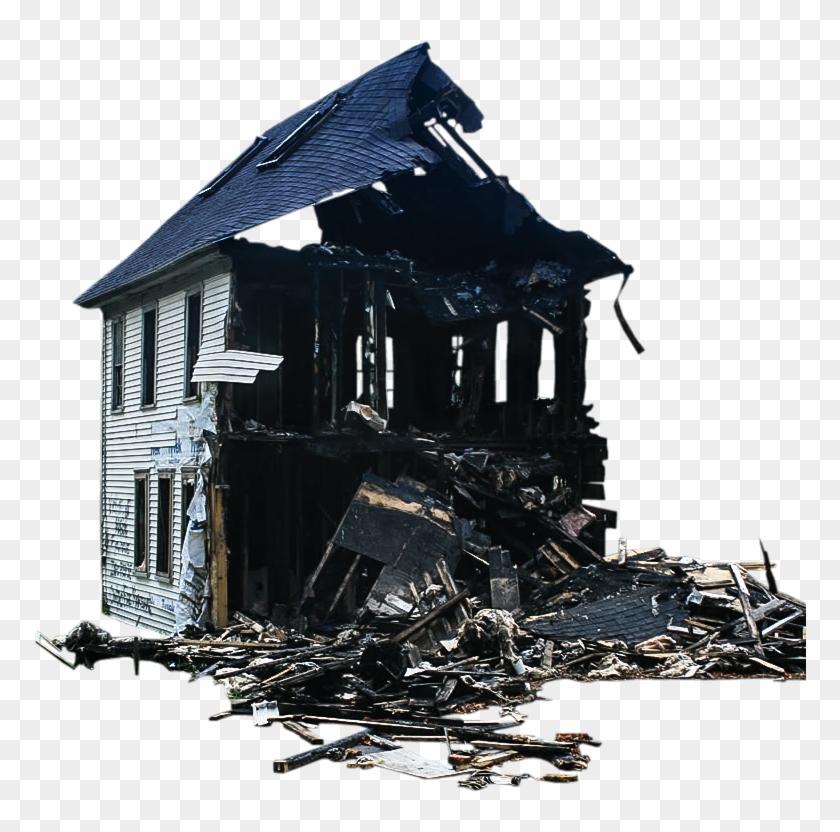 Burnt House Png Clipart #936577