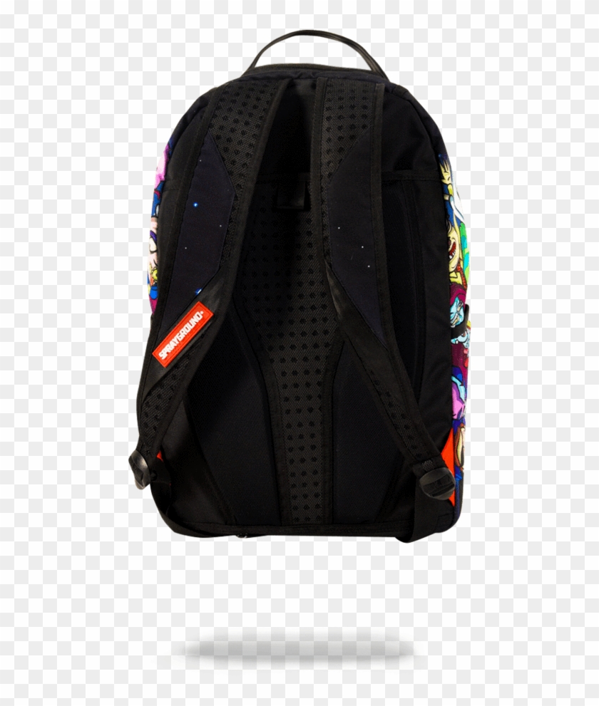 Sprayground Rick And Morty Portal Shark Backpack - Bag Clipart