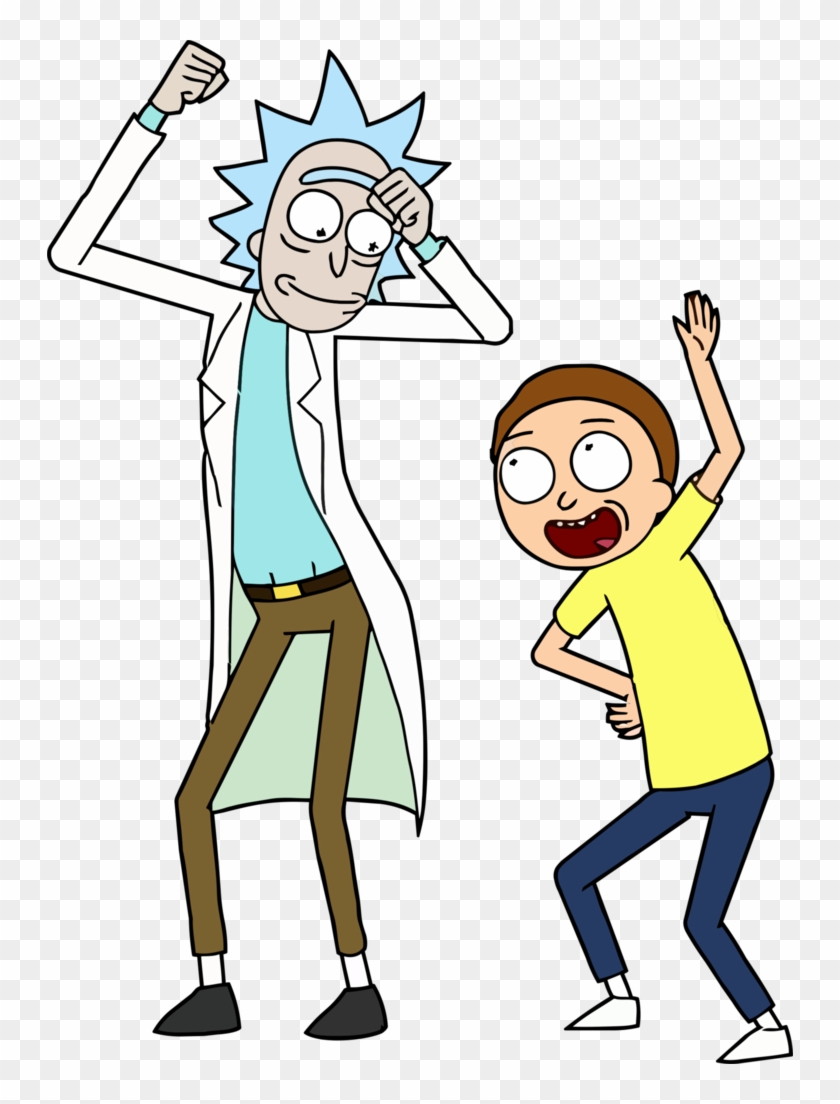Rick And Morty Clipart - Rick Y Morty Png Transparent Png
