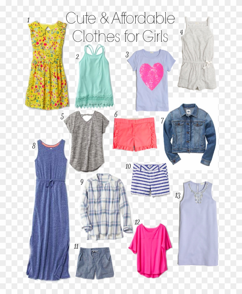 Spring Kids Clothes Clipart