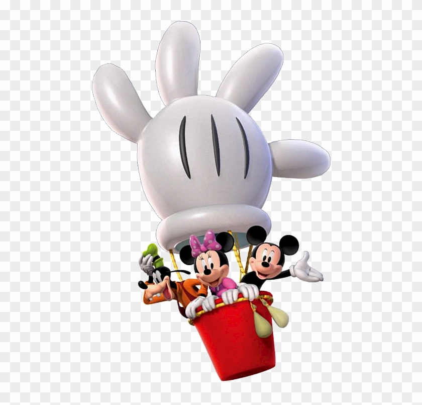 Mickey Balloon Ride Clipart