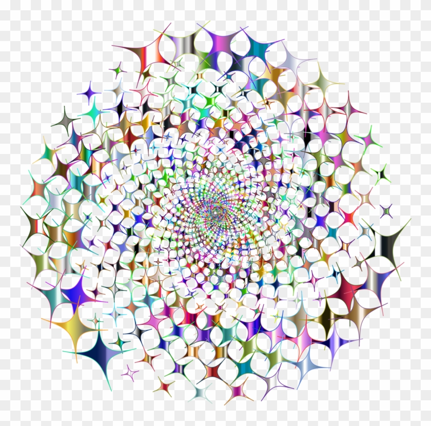 Starburst Clipart Rainbow - Rainbow Sunburst Transparent - Png Download #938279