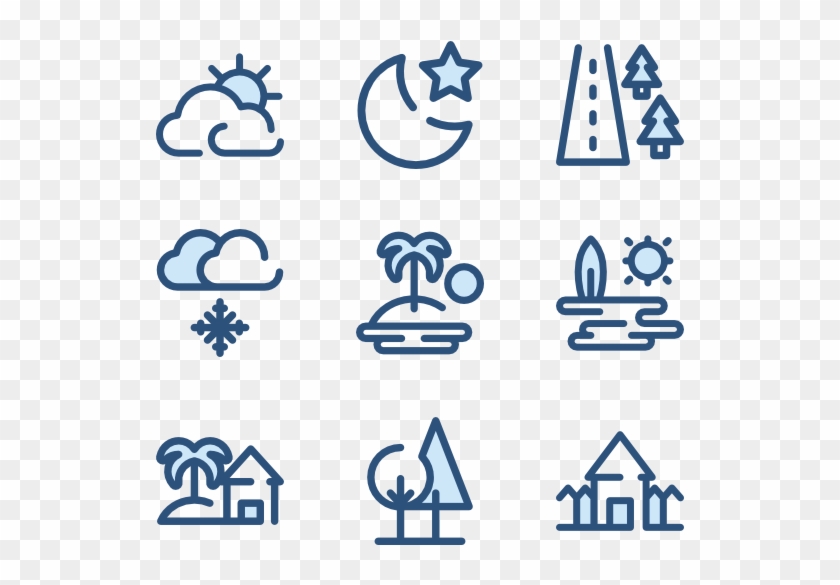 Landscapes - Lines Of Business Icon Clipart #938683