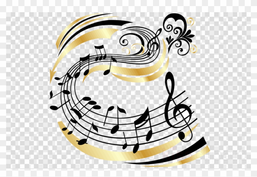 Music Clipart Musical Note Staff - Apericena - Png Download
