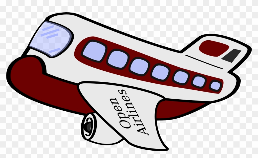 Airplane Clipart Png Free Download - Gambar Pesawat Kartun Lucu Transparent Png