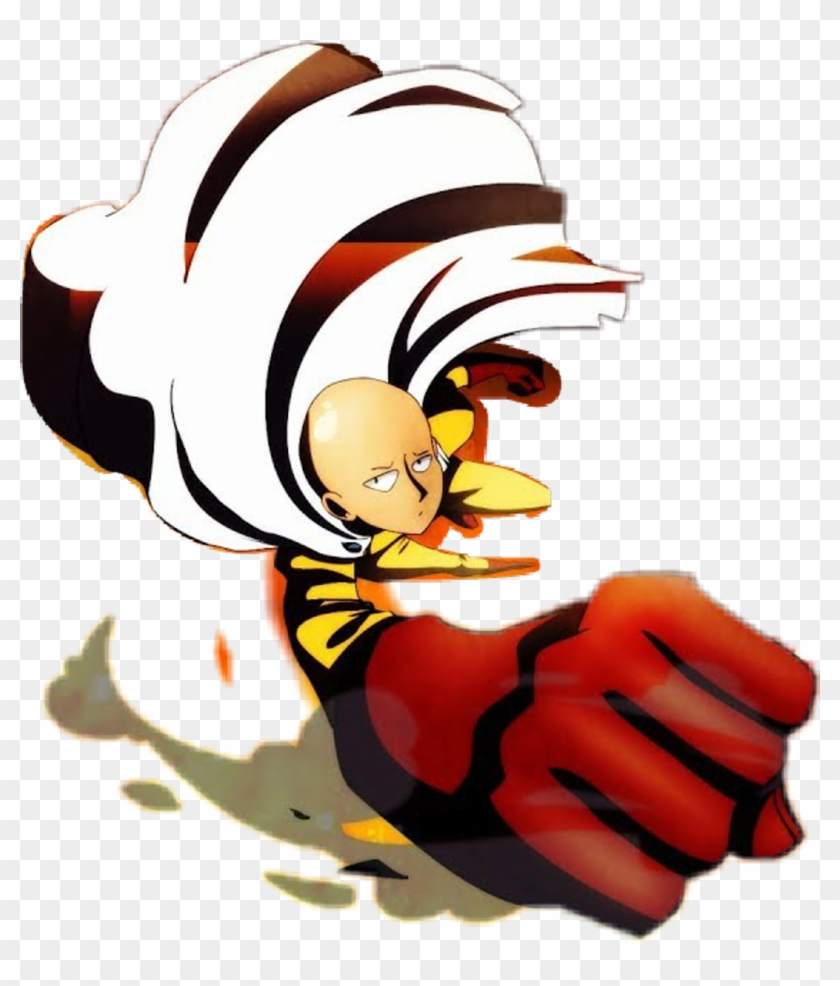 Saitama Sticker - One Punch Man Transparent Clipart