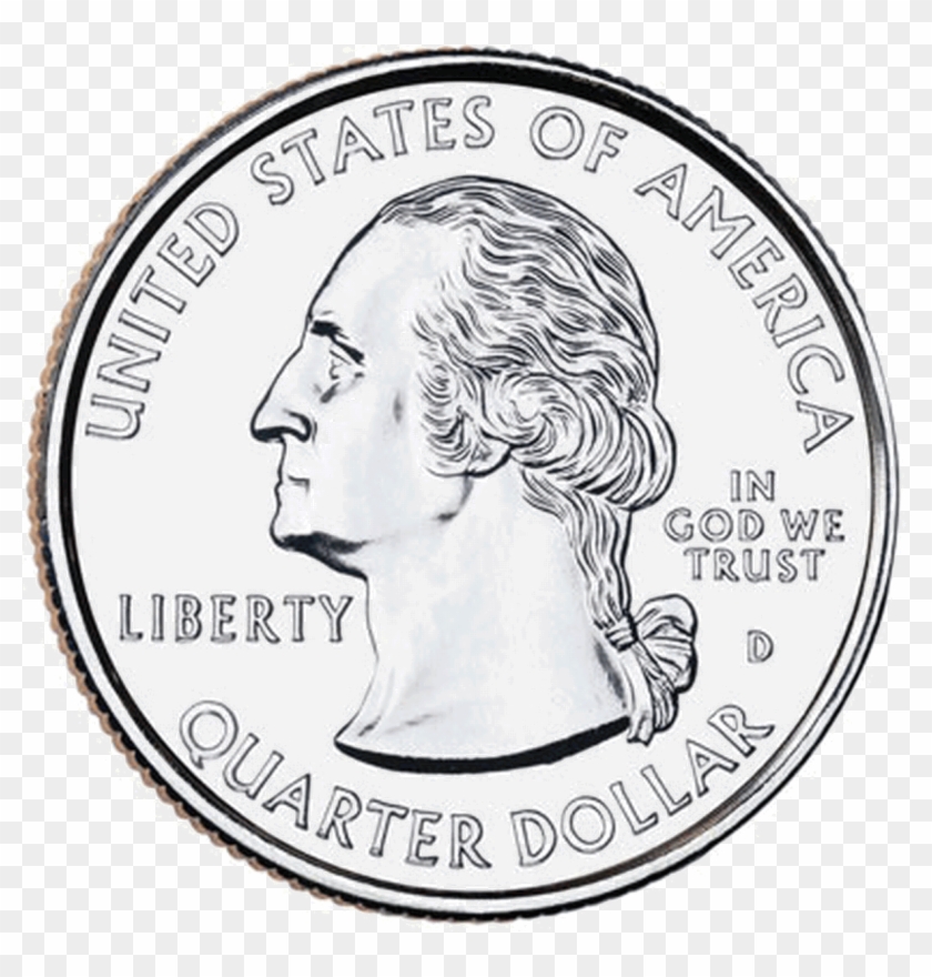 Clock Clipart Quarter Past - State Quarter - Png Download #940039