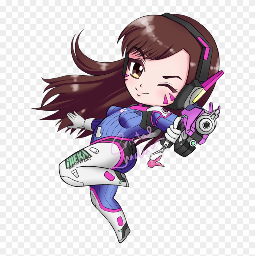 Chibi Dva By Cristal Clipart