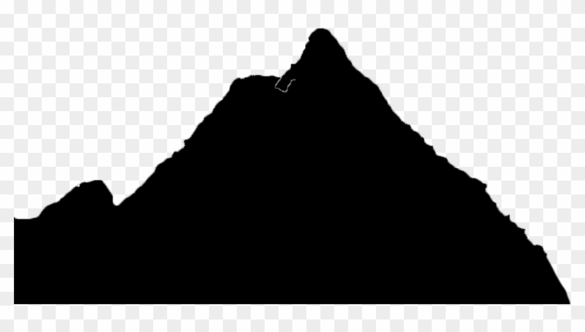 Mountain Silhouette - Silhouette Clipart