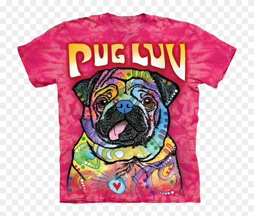 Dawhud Direct Dean Russo Pug Luv Fleece Throw Blanket - T-shirt Clipart #940563
