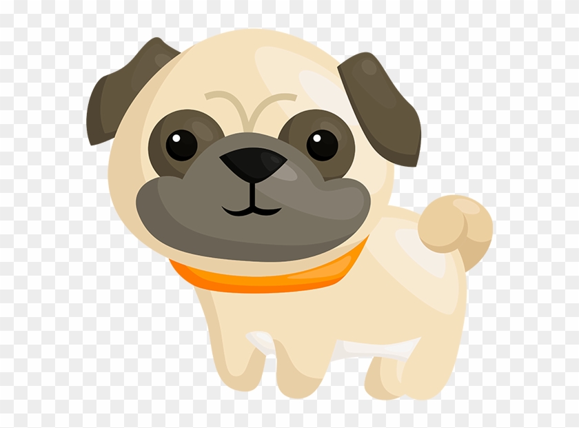Pug Emoji & Stickers Messages Sticker-3 - Desenho Pug Filhote Clipart