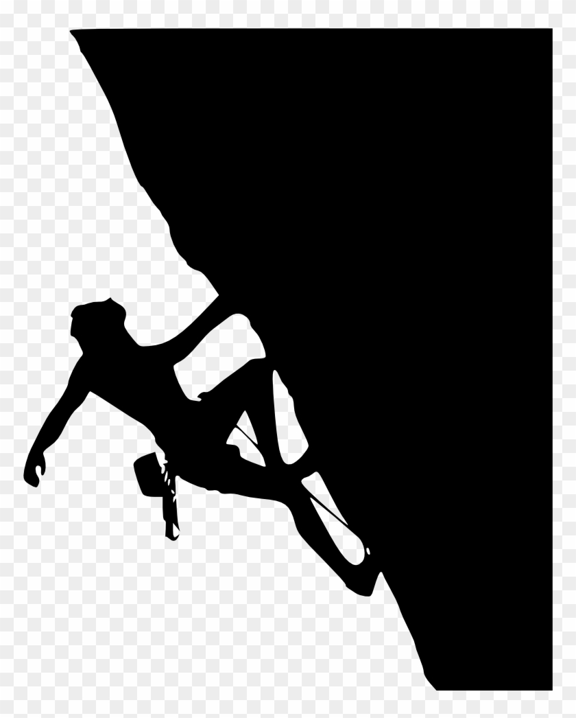 781 X 969 29 - Rock Climbing Silhouette Clipart #940682