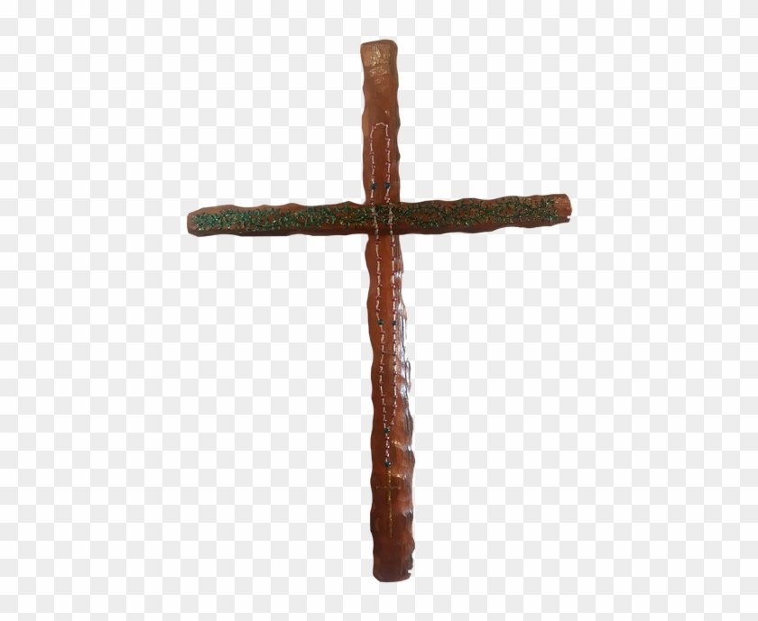 Religious Wooden Cross Ysleta Mission - Cross Clipart