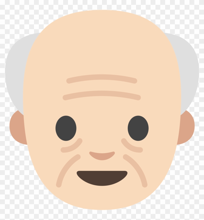 Open - Old Woman Emoji Android Clipart