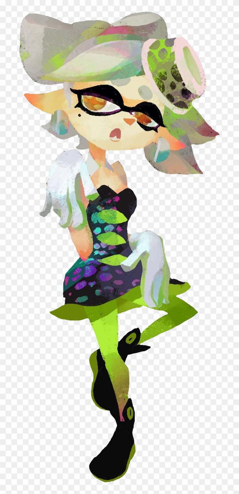 #marie #splatoon #gaming - Splatoon 1 Squid Sisters Clipart