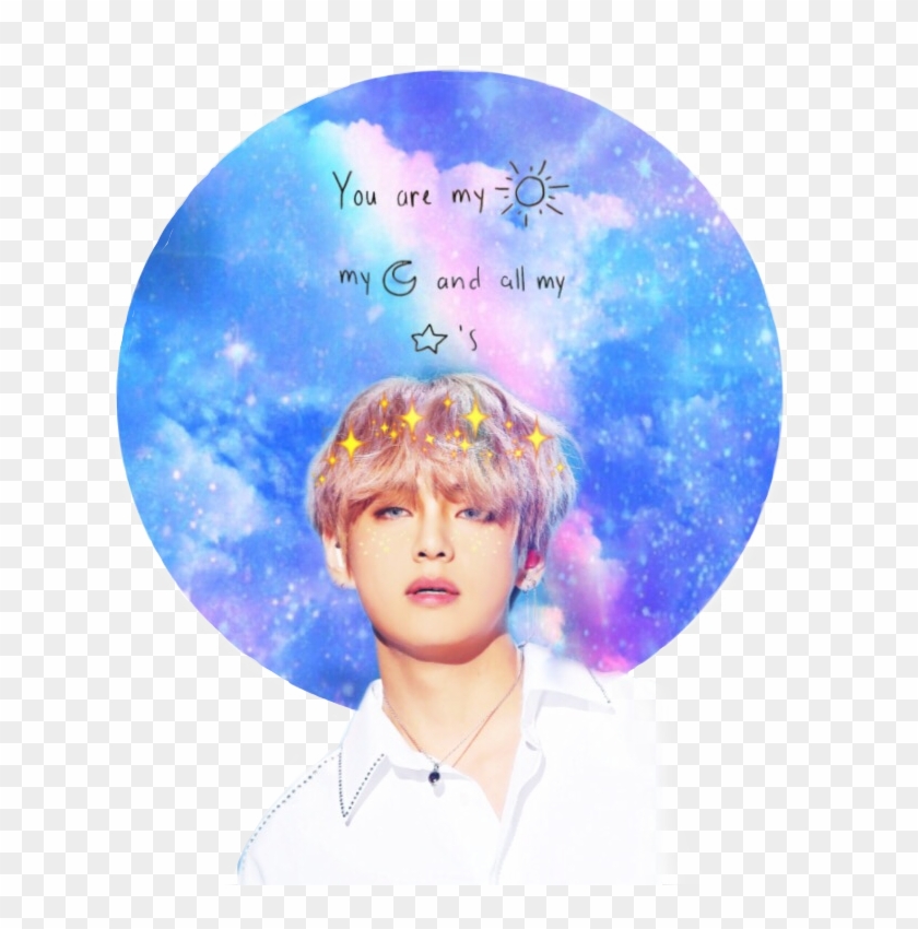 Bts Taehyung Kimtaehyung Kimtaehyungaesthetic Galaxy Clipart