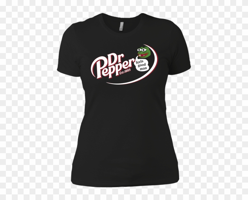 Dr Pepper Est Feels Good Man Est 1885 Shirt Ladies' - T-shirt Clipart #941770