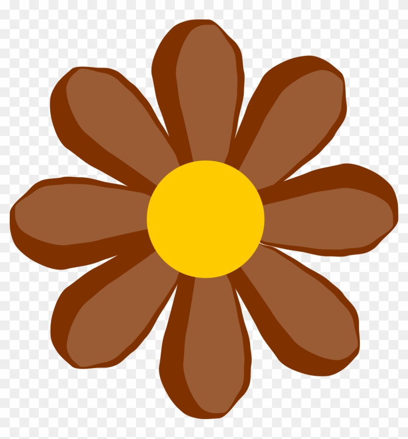 Brown Flower Png Clip Art Transparent Png #941771