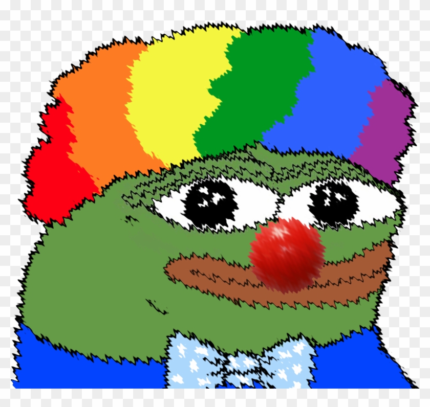 Green Nose Cartoon Clip Art - Pepe The Frog - Png Download