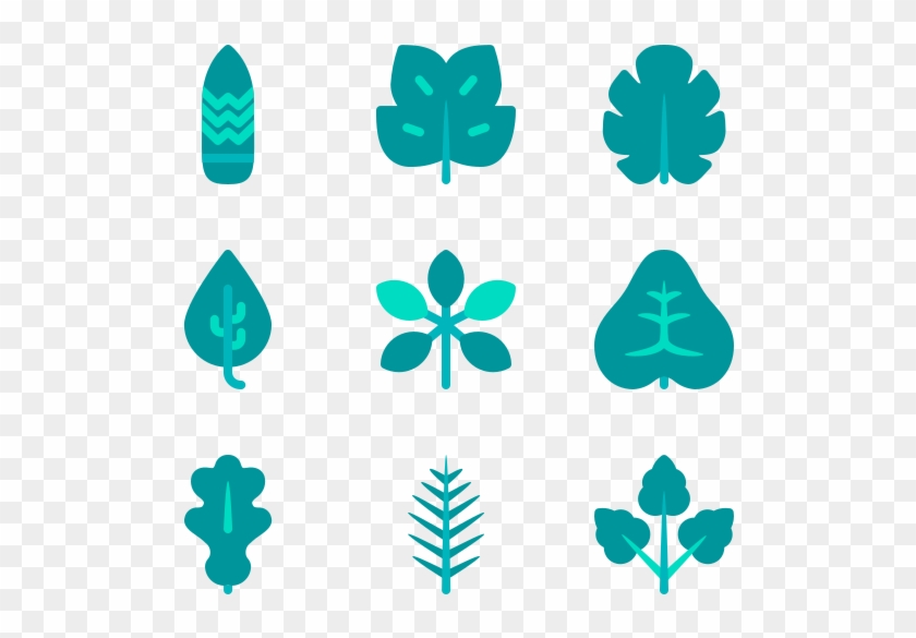Tropical Leaves Clipart