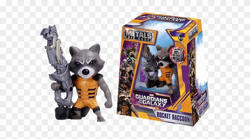 Guardians Of The Galaxy - Metals Die Cast Rocket Raccoon Clipart #942310